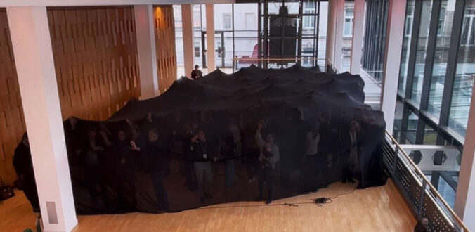 Kunstinstallation (Foto: Keiko Yamagiwa)