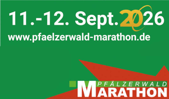 Pfälzerwald-Marathon im September 2026 in Pirmasens