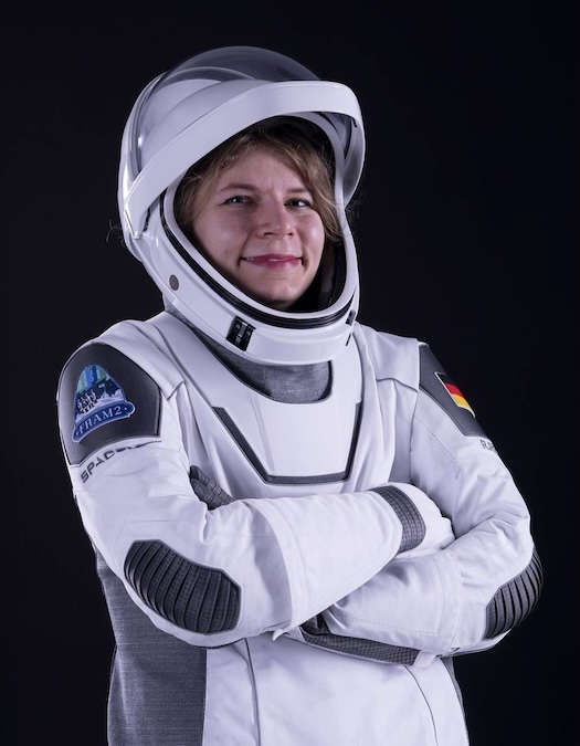 Astronautin Rabea Rogge (Foto: SpaceX)