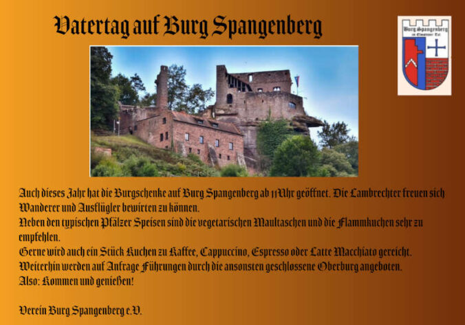 Vatertag auf Burg Spangenberg
