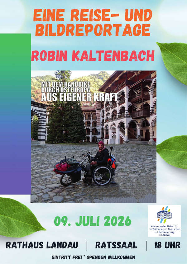Reise- und Bildreportage von Robin Kaltenbach im Juli 2026 in Landau