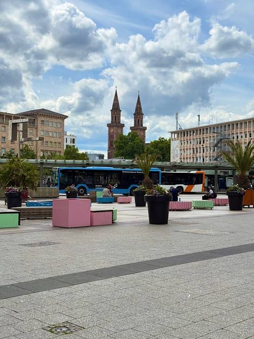 Palmen am Berliner Platz (Larissa Mahler)
