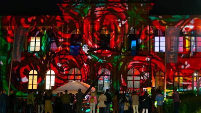Lichtkunst von Ingo Bracke (Foto: Atelier LichtRaumKunst)