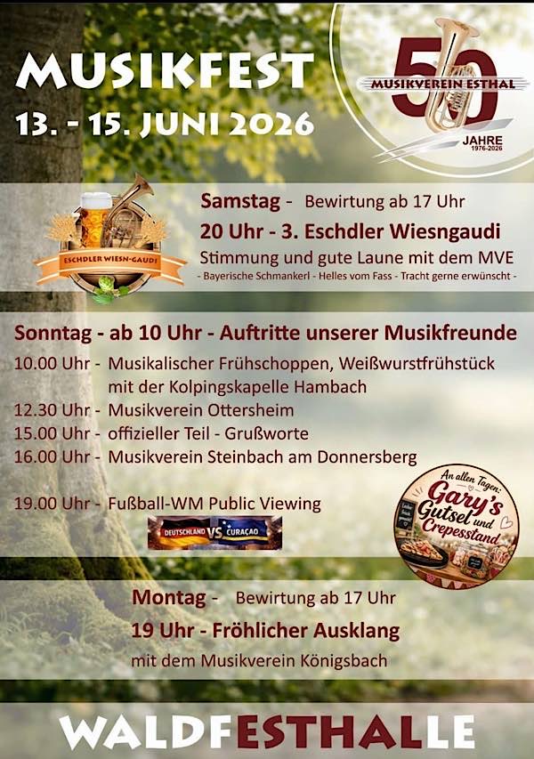 Esthaler Musikfest