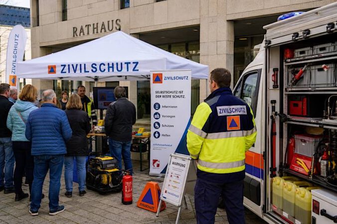 Symbolbild „Zivile Verteidigung in Kommunen“ (Foto: KI)