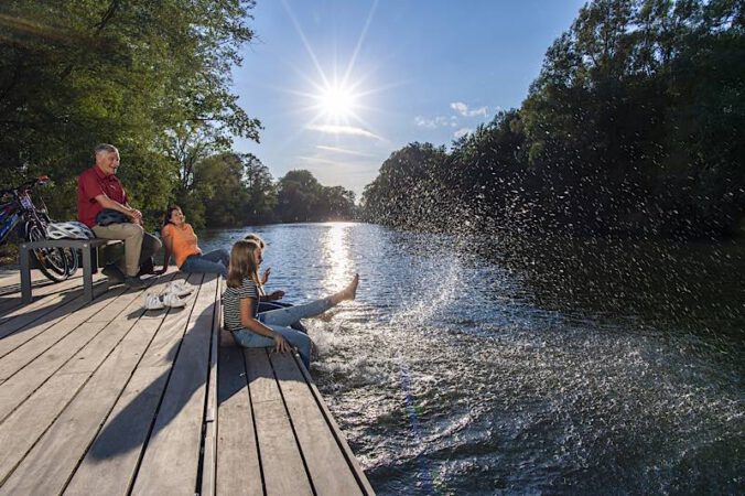 Pause machen und abkühlen (Foto: TSWE-Kappest-Fotografie)