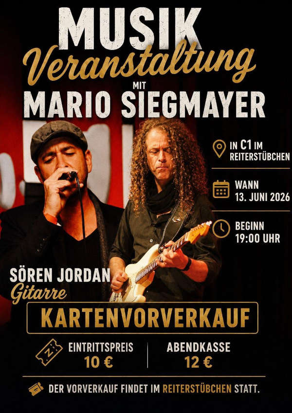Mario Siegmayer und Sören Jordan im Juni 2026 in Neustadt an der Weinstraße