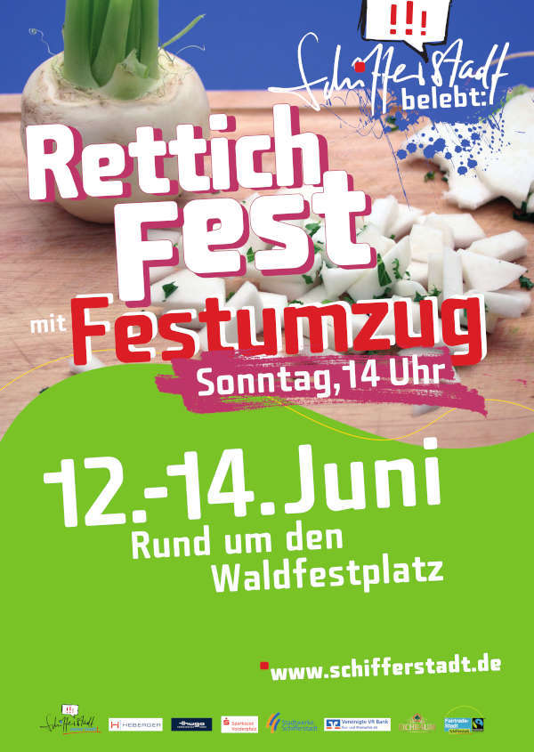 Rettichfest im Juni 2026 in Schifferstadt