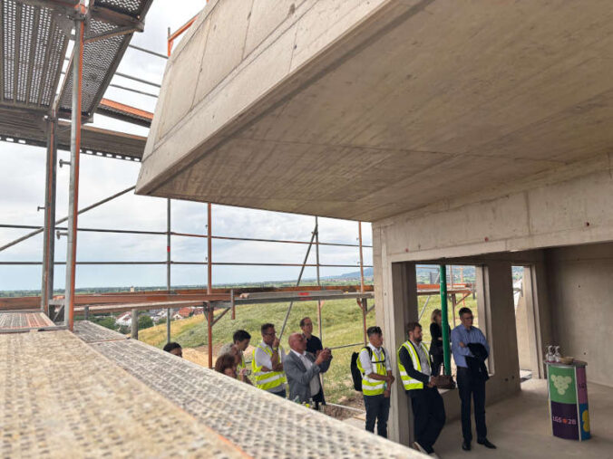 Rohbaubegehung Panoramabar (Foto: LSG28)