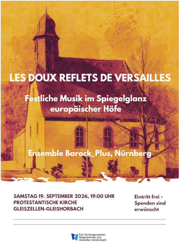 LES DOUX REFLETS DE VERSAILLES im September 2026 in Gleiszellen-Horbach