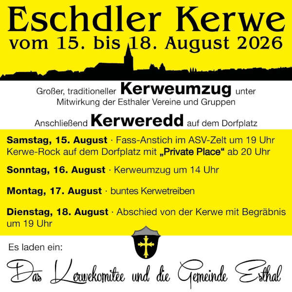 Eschdler Kerwe 2026