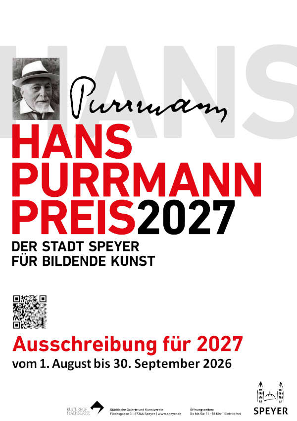 Ausschreibungsbeginn für den Hans-Purrmann-Förderpreis 2027