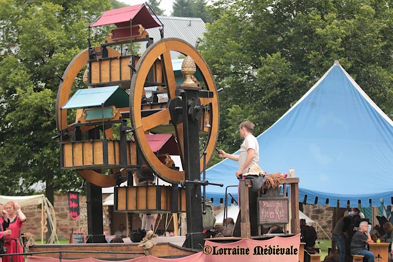 Riesenrad Philippsthal (Foto: Lorraine Médiévale)