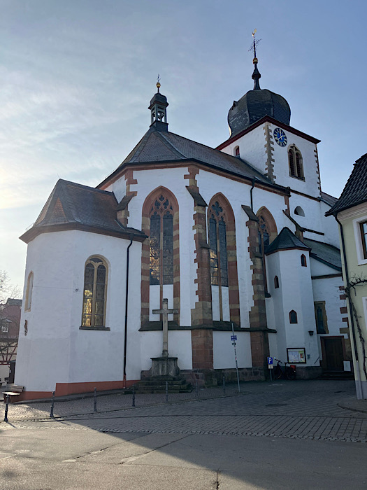 Simultankirche St. Georg in Wachenheim (Mittelalterliche Wandmalerei in St. Georg in Wachenheim (Foto: Deutsche Stiftung Denkmalschutz/Bolz)