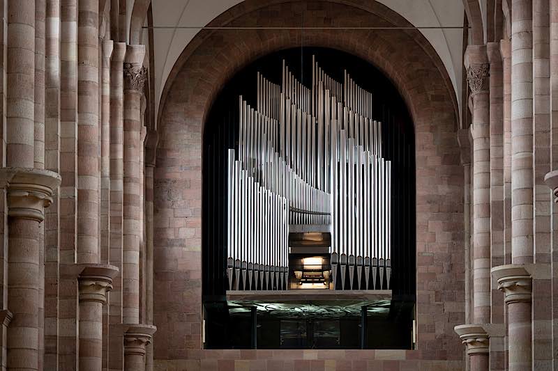 Die Orgeln im Speyerer Dom (Quelle: Domkapitel Speyer, Foto: Klaus Venus)