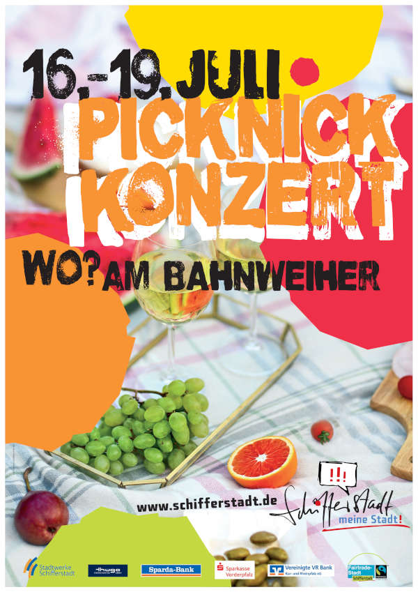 Picknickkonzerte im Juli 2026 am Schifferstadter Bahnweiher