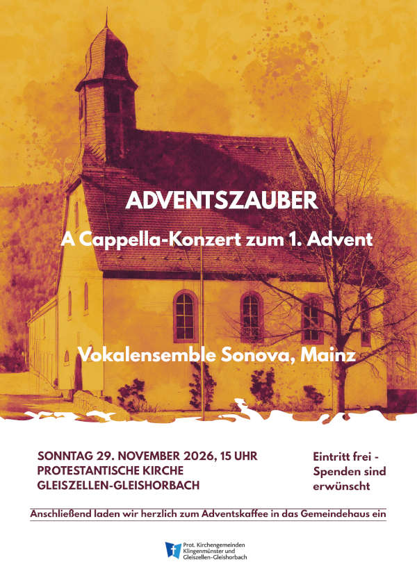A Cappella-Konzert mit Sonova im November 2026 in Gleiszellen-Gleishorbach