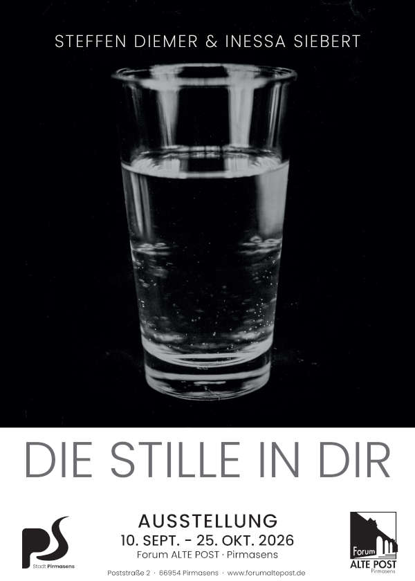 Fotoausstellung „Die Stille in dir“ im September und Oktober 2026 in Pirmasens