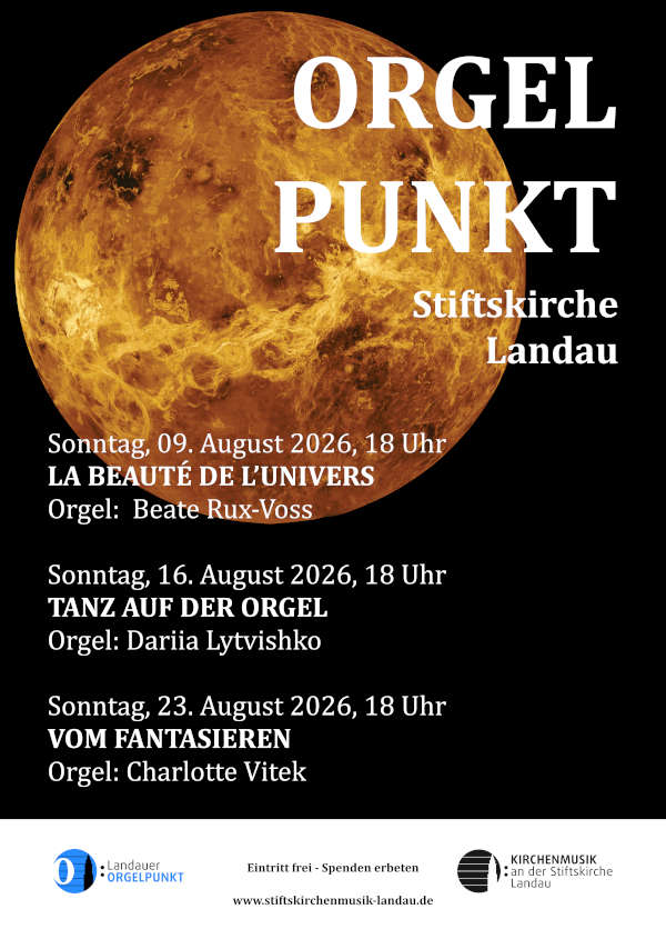 ORGELPUNKTE im August 2026 in Landau