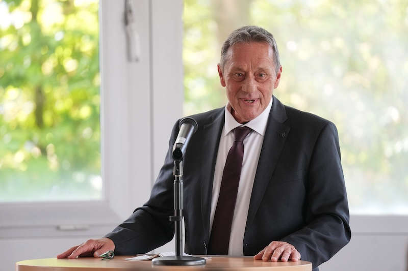 Innenminister Achim Schwickert