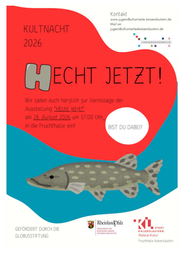 Projekt „HEcht jetzt!" - Ausstellung im August und September 2026 in Kaiserslautern