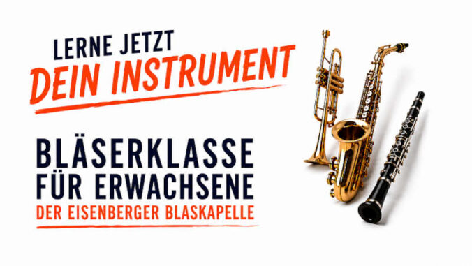 Eisenberger Blaskapelle und Musikschule bieten Einstieg ins Musizieren