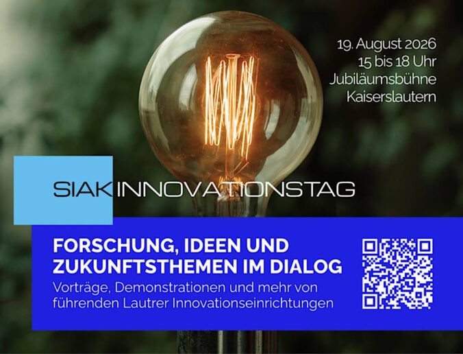 SIAK-Innovationstag 2026 im August in Kaiserslautern