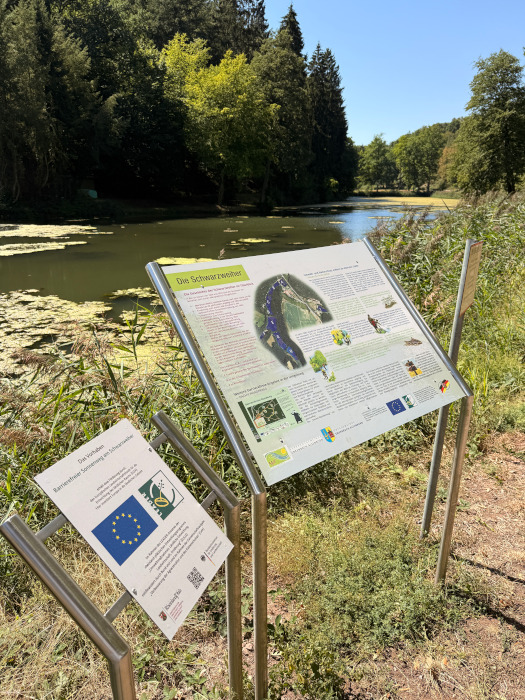 Die Schwarzweiher bei Enkenbach-Alsenborn. (Foto: Reiner Voß / Kreisverwaltung Kaiserslautern)