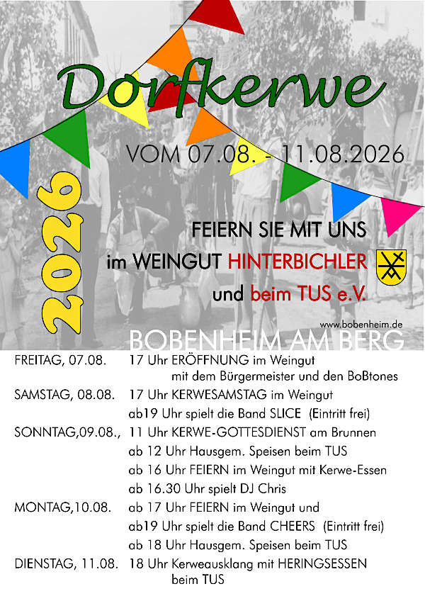 Dorfkerwe Bobenheim am Berg