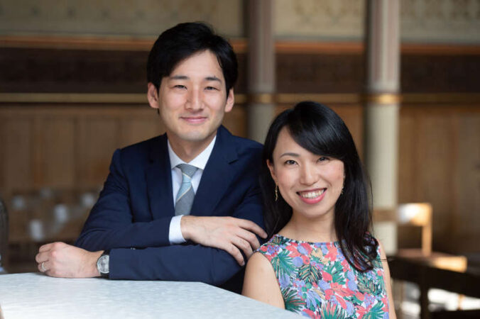 Die Organisten Kensuke Ohira und Mami Nagata (Foto: Sandra Wolf)