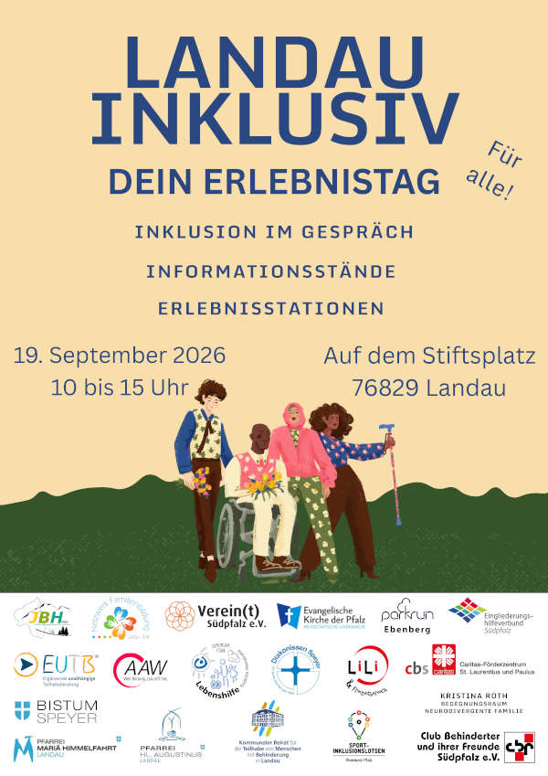 "Landau inklusiv – Dein Erlebnistag" im September 2026