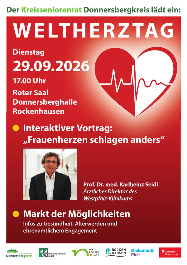 Weltherztag im September 2026 in Rockenhausen