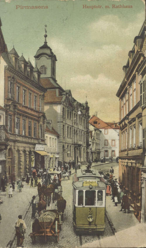 Das Alte Rathaus (Foto: Sammlung Stadtarchiv Pirmasens)