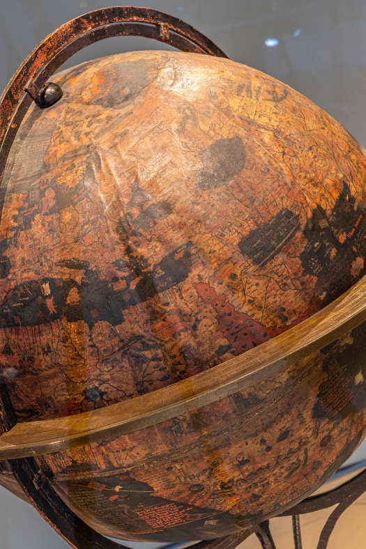 Der Behaim-Globus ist der älteste erhaltene Erdglobus der Welt. (Foto: Frank Boxle)