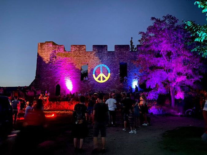 Wolf of Winestreet auf der Wolfsburg (Foto: Die Waldschatten)
