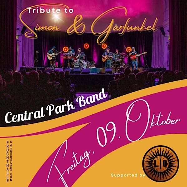 Central Park Band (Simon & Garfunkel Tribute) im Oktober 2026 in Kaiserslautern
