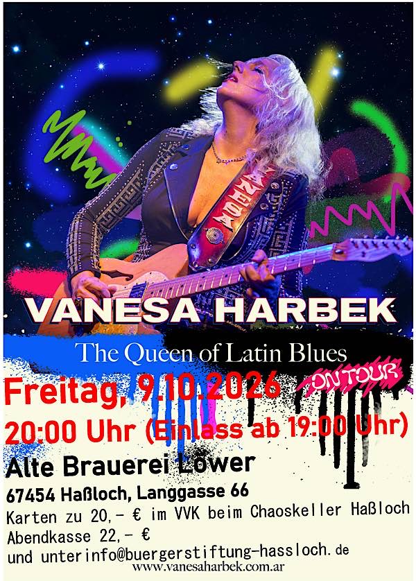 Vanesa Harbek im Oktober 2026 in Haßloch
