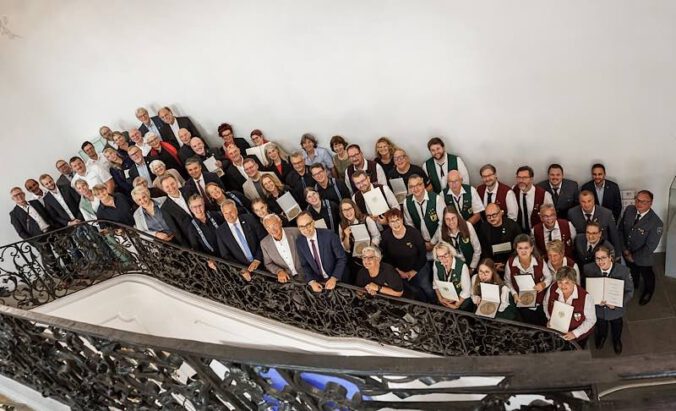 Verleihung der ProMusica & Zelter-Plaketten (Foto: Julia Mallm)