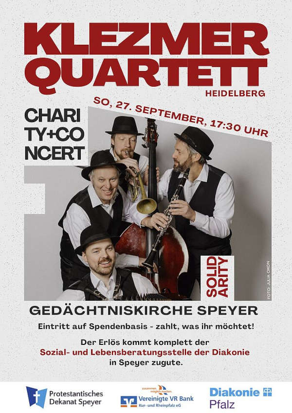 Klezmer Quartett (Foto: Julia Okon)