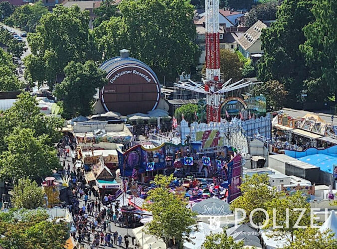 Dürkheimer Wurstmarkt (Foto: Polizei RLP)