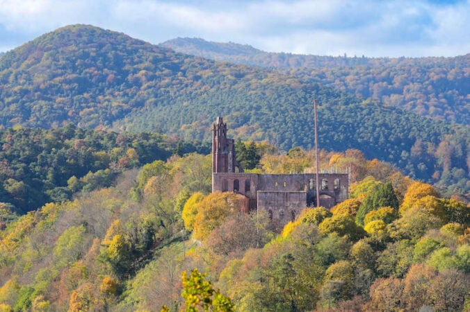 Die Klosterruine Limburg bei Bad Dürkheim (Foto: Holger Knecht)