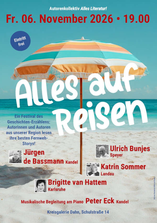 Autorenkollektiv "Alles Literatur!" im November 2026 in Dahn