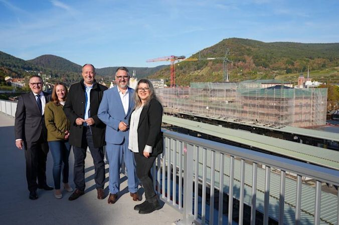 Blick auf den Hauptbahnhof Neustadt (Foto: Holger Knecht)