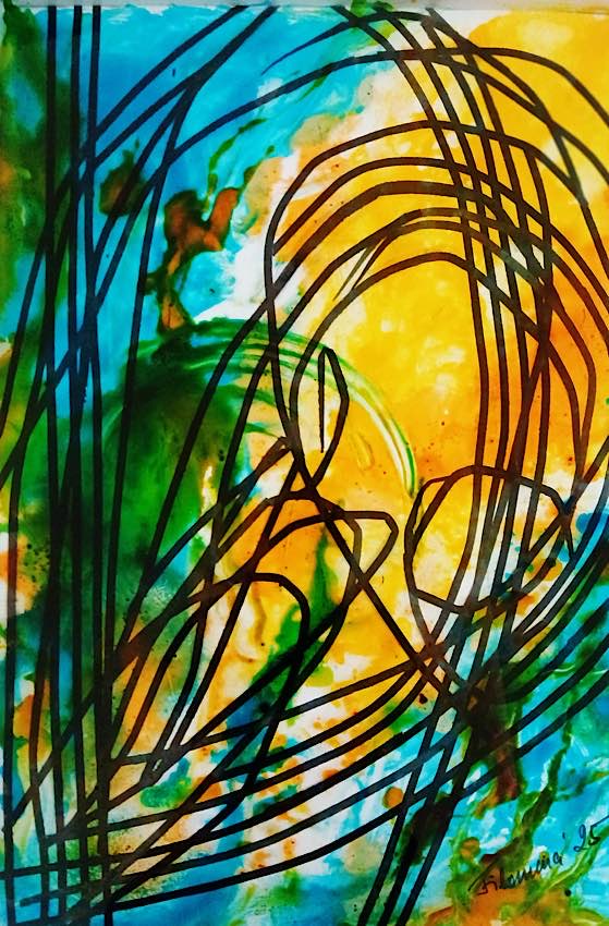 Werk Aufleben 2 von Filomena Höh (Quelle: Filomena Höh)