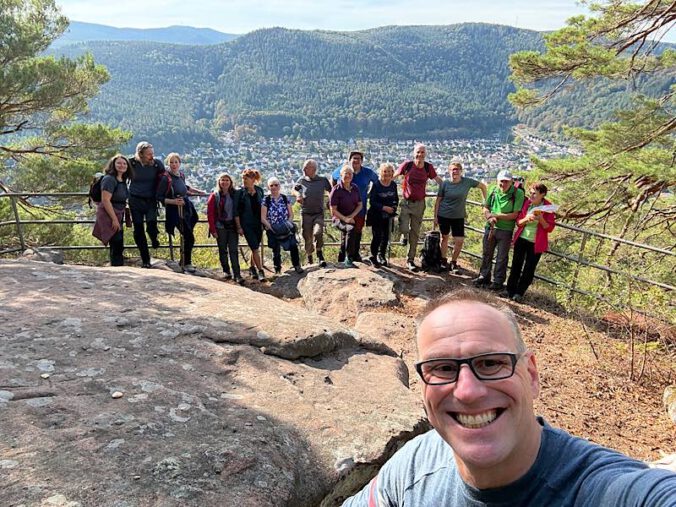 Rast am neuen Teufelsfelsen (Foto: Thomas Mann)