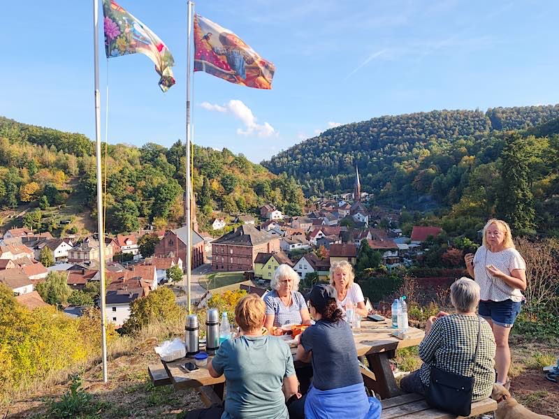 Rast auf dem Köpfel (Foto: Thomas Mann)