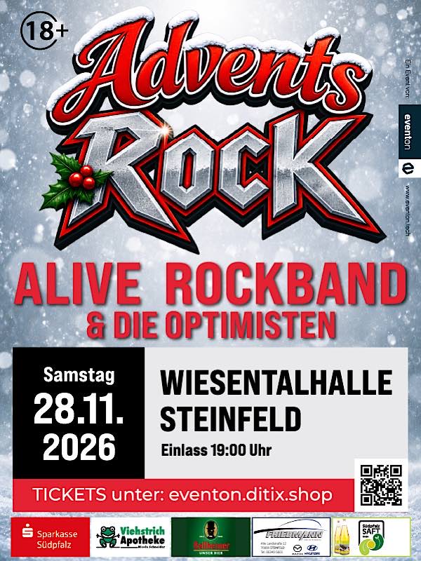 Advents Rock im November 2026 in Steinfeld