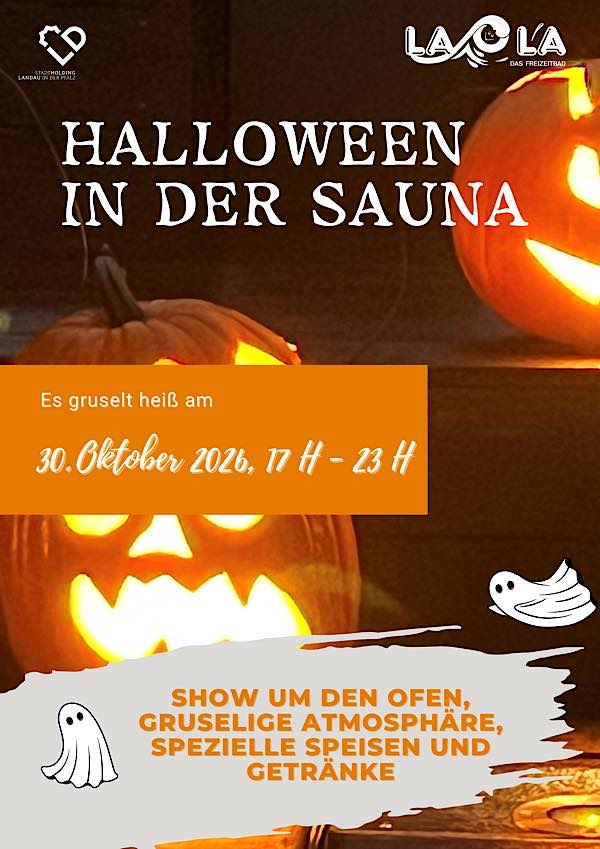 „Halloween in der Sauna“ im Oktober 2026 in Landau