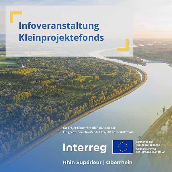 Informationsveranstaltung "Kleinprojektefonds im Programm Interreg Oberrhein" im November 2026 in Neustadt an der Weinstraße
