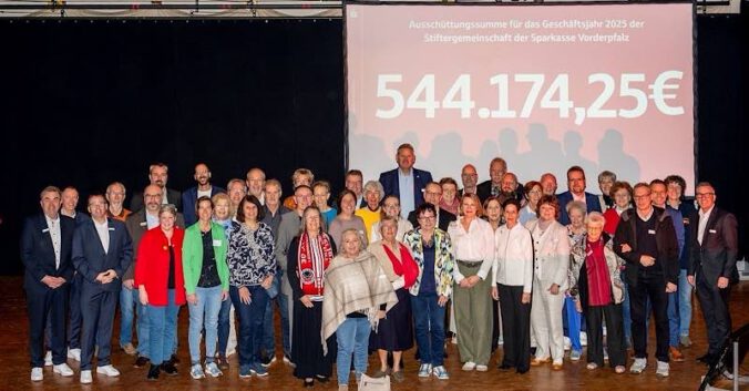 15 Jahre Stiftergemeinschaft Sparkasse Vorderpfalz (Foto: Sparkasse Vorderpfalz/Klaus Venus)